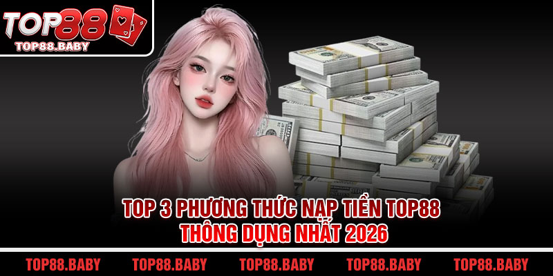 Top 3 phương thức nạp tiền Top88 thông dụng nhất 2026
